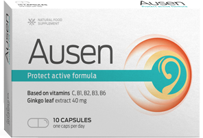 Eredeti Ausen kapszula hallás támogatására hivatalos csomagolásban